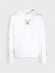 Off-White Splash Arrow Skate Hoodie White