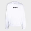 Spray Helv Skate Crewneck White