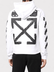 Engineering Arrow Hoodie White