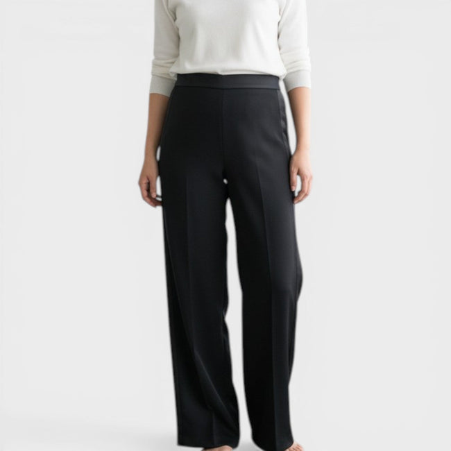 Tuxedo Split Pants Black