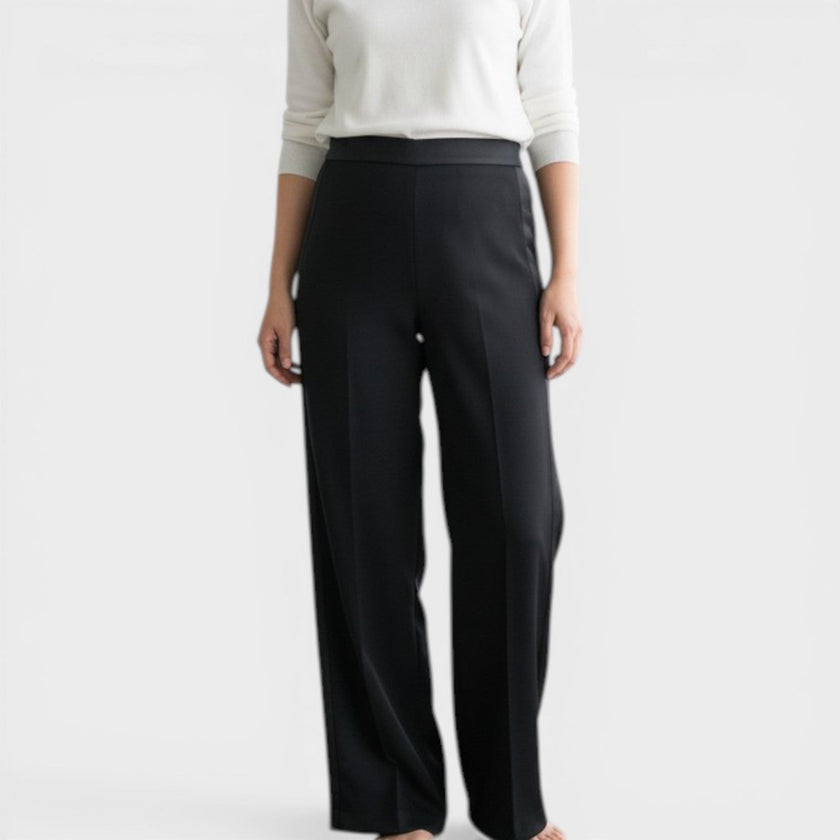 Tuxedo Split Pants Black