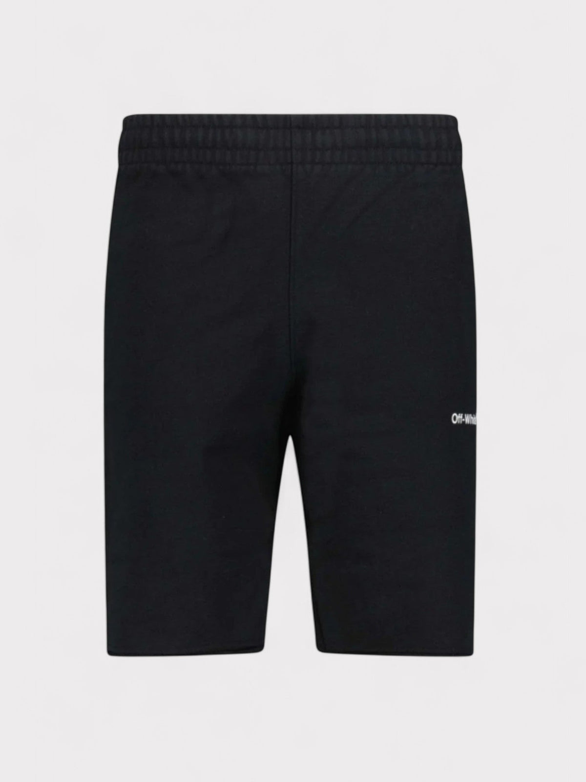 Wave Outline Diag Sweatshorts Black
