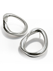 Oura Earrings | Sterling Silver