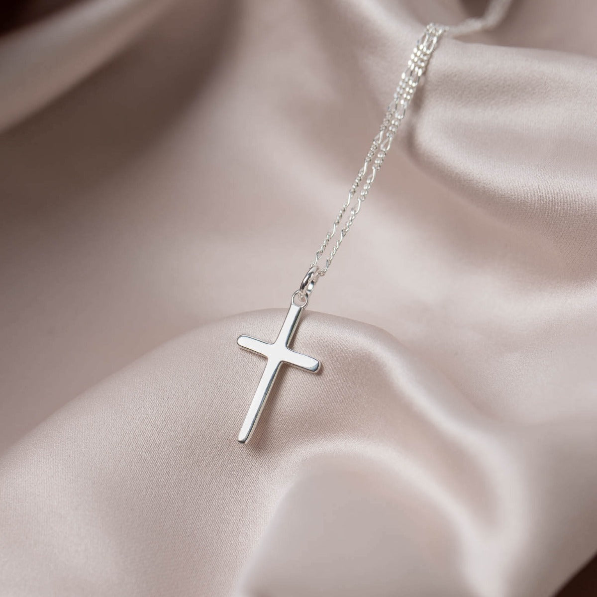 Beginnings Plain Cross Pendant