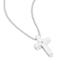 D For Diamond Medium Cross Pendant with Diamond