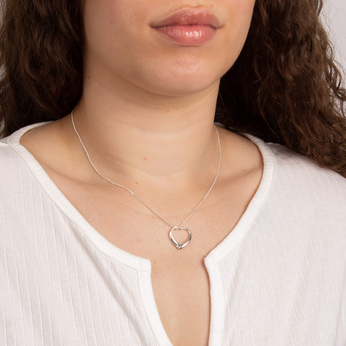 Beginnings Slip on Heart Pendant
