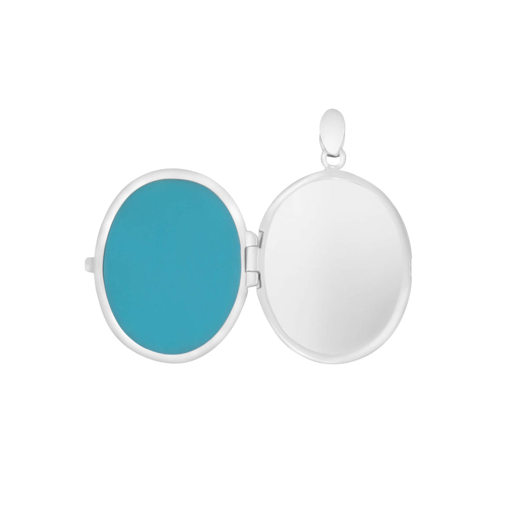 Beginnings Dragonfly Blue Enamel Locket