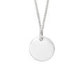 Beginnings 11mm Round Tag Pendant