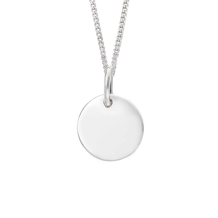 Beginnings 11mm Round Tag Pendant