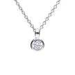 Diamonfire Bezel Set Carat Pendant