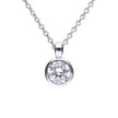 Diamonfire Bezel Set Carat Pendant