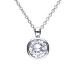 Diamonfire Bezel Set Carat Pendant