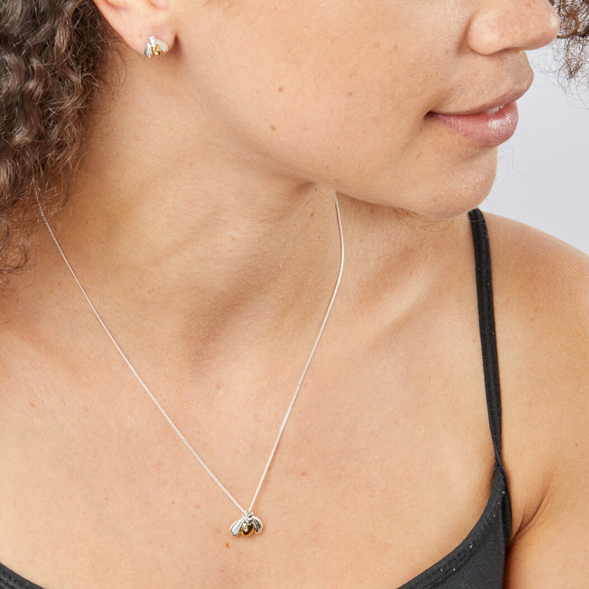 Beginnings Small Bee Pendant