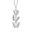 Beginnings Triple Butterfly Pendant