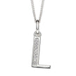 Beginnings Initial Pendant with CZ