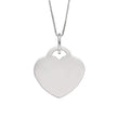 Beginnings Engravable Heart Pendant