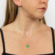 Beginnings Chalcedony Birthstone Hoop Earring Charms