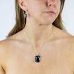Beginnings Elongated Octagon Crystal Pendant