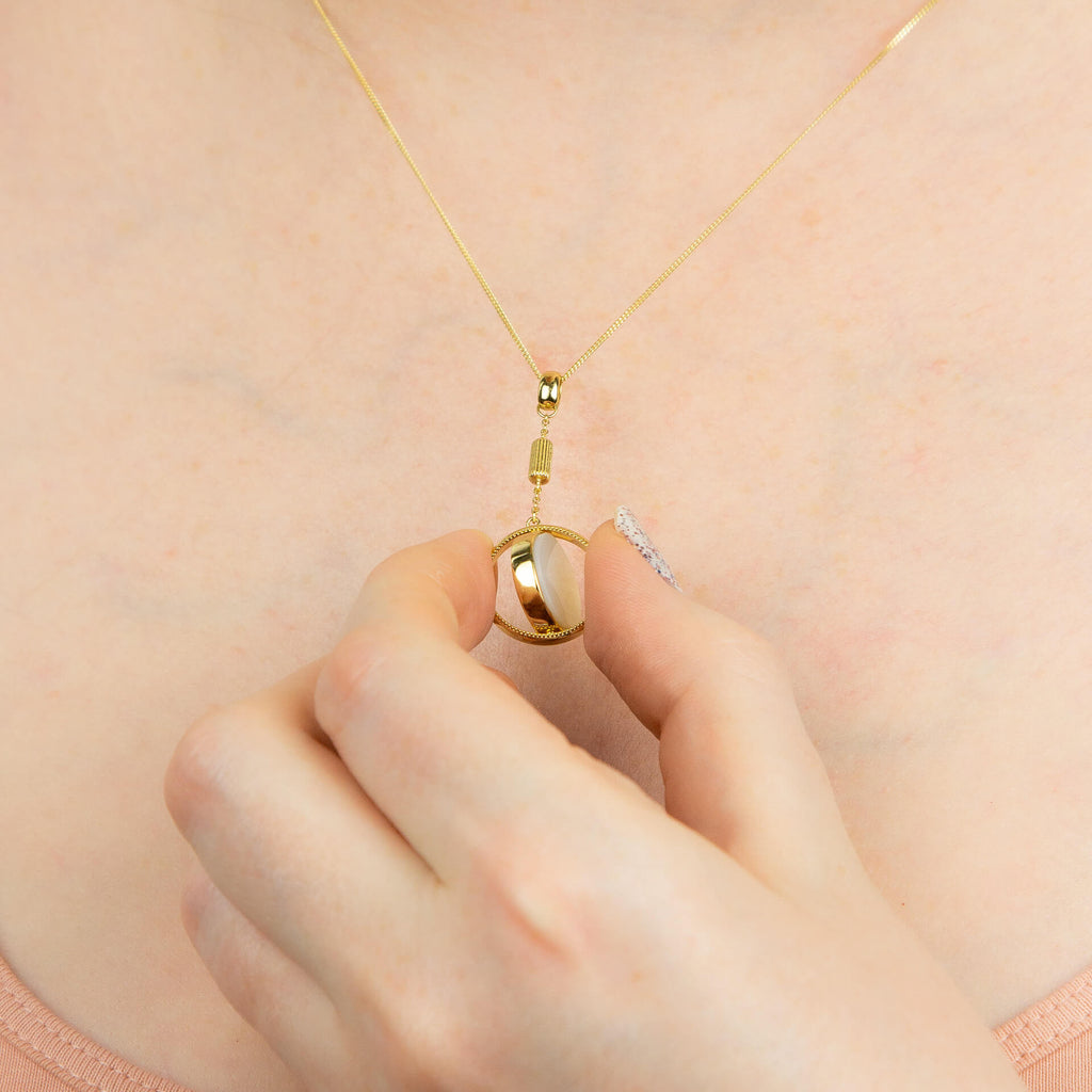 Beginnings Spinning Comfort Medallion Pendant