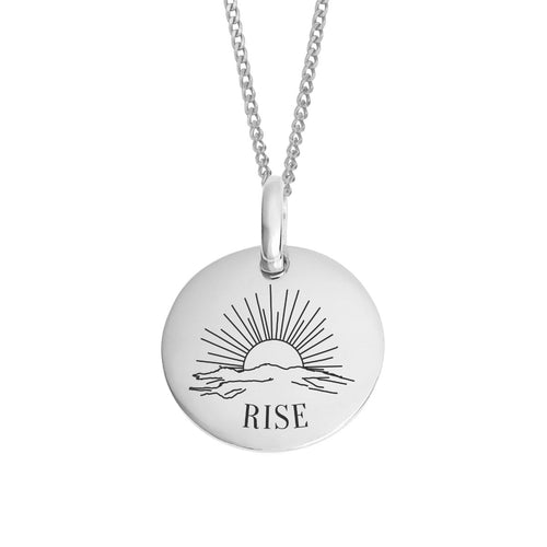 Beginnings 15mm Round Tag Pendant