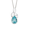 Beginnings Petal Drop Pendant with Crystal