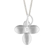Beginnings Puffed Tri-Petal Pendant