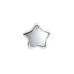 D For Diamond Pass-Through Star Pendant Charm with Diamond