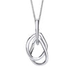Beginnings Organic Interlinking Drop Pendant