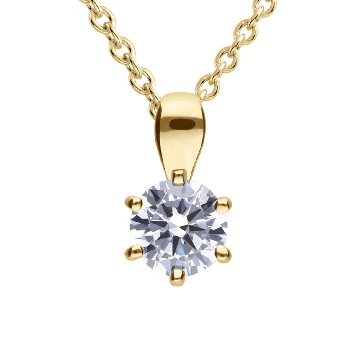 Diamonfire Zesklauw Karaat Hanger