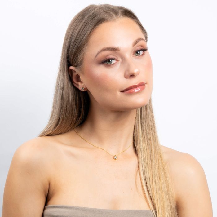 Diamonfire Brillantohrstecker mit Krappenfassung