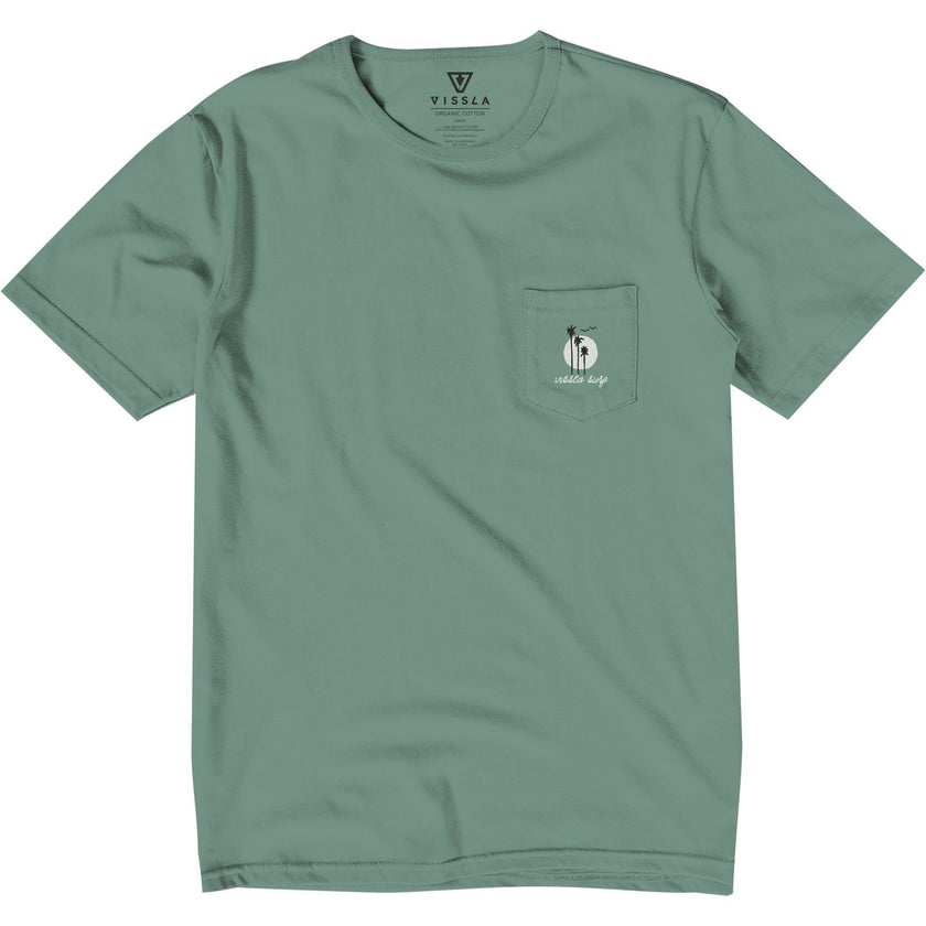 T-shirt Vissla Out Front Organic à poche