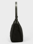 Palm Angels Big Palm Nylon Pouch Black