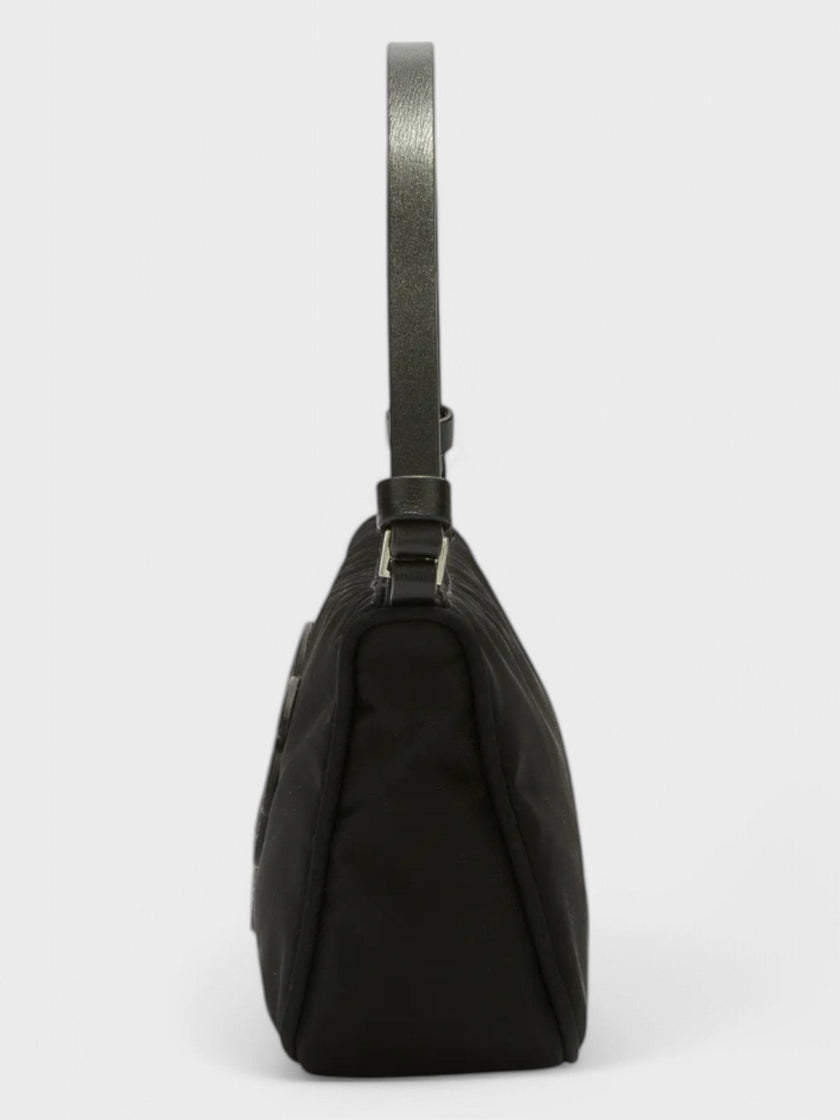 Palm Angels Big Palm Nylon Pouch Black