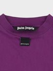 Palm Angels Blurry Logo Over Tee Purple