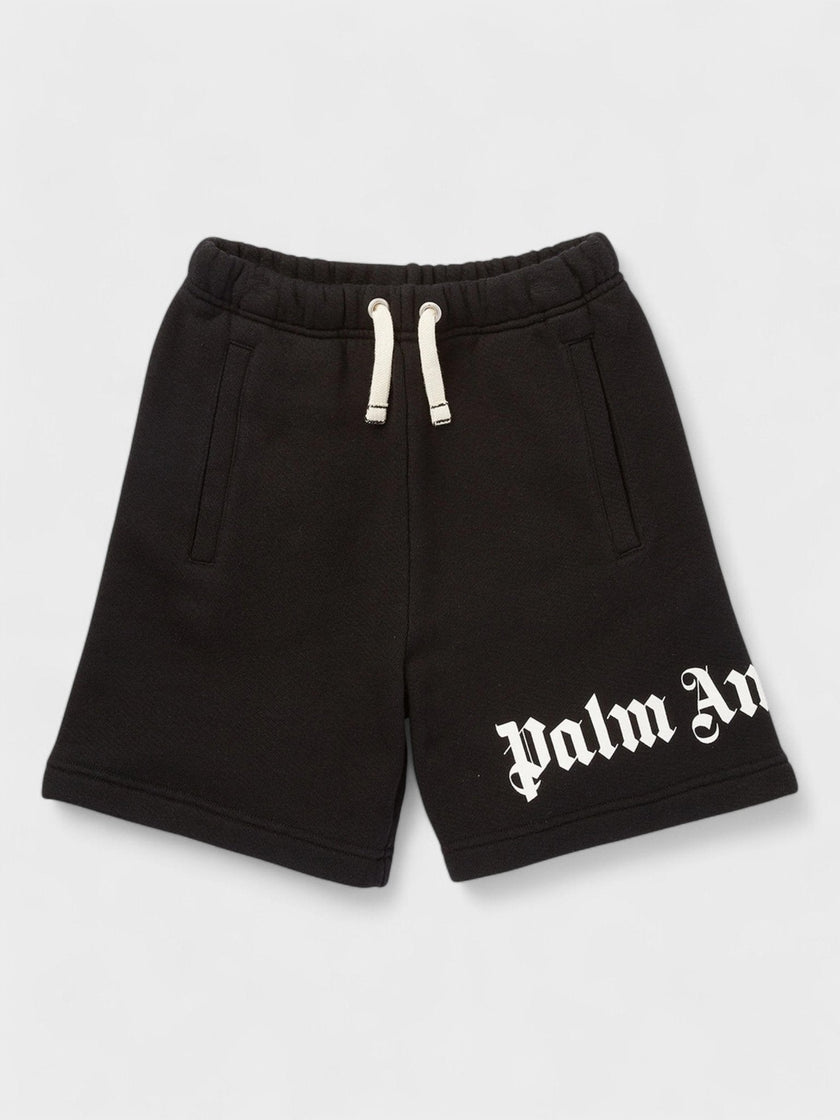 Palm Angels Boys Classic Overlogo Sweatshorts Black