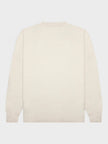 Palm Angels Burning Logo Classic Long Sleeve Shirt White