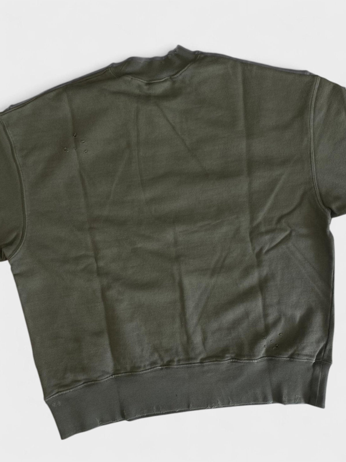 Burning Logo Sweatshirt Military Green