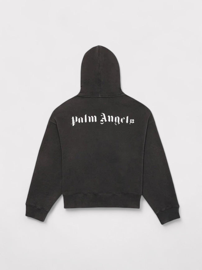 Palm Angels Cactus Hoody  Black Green