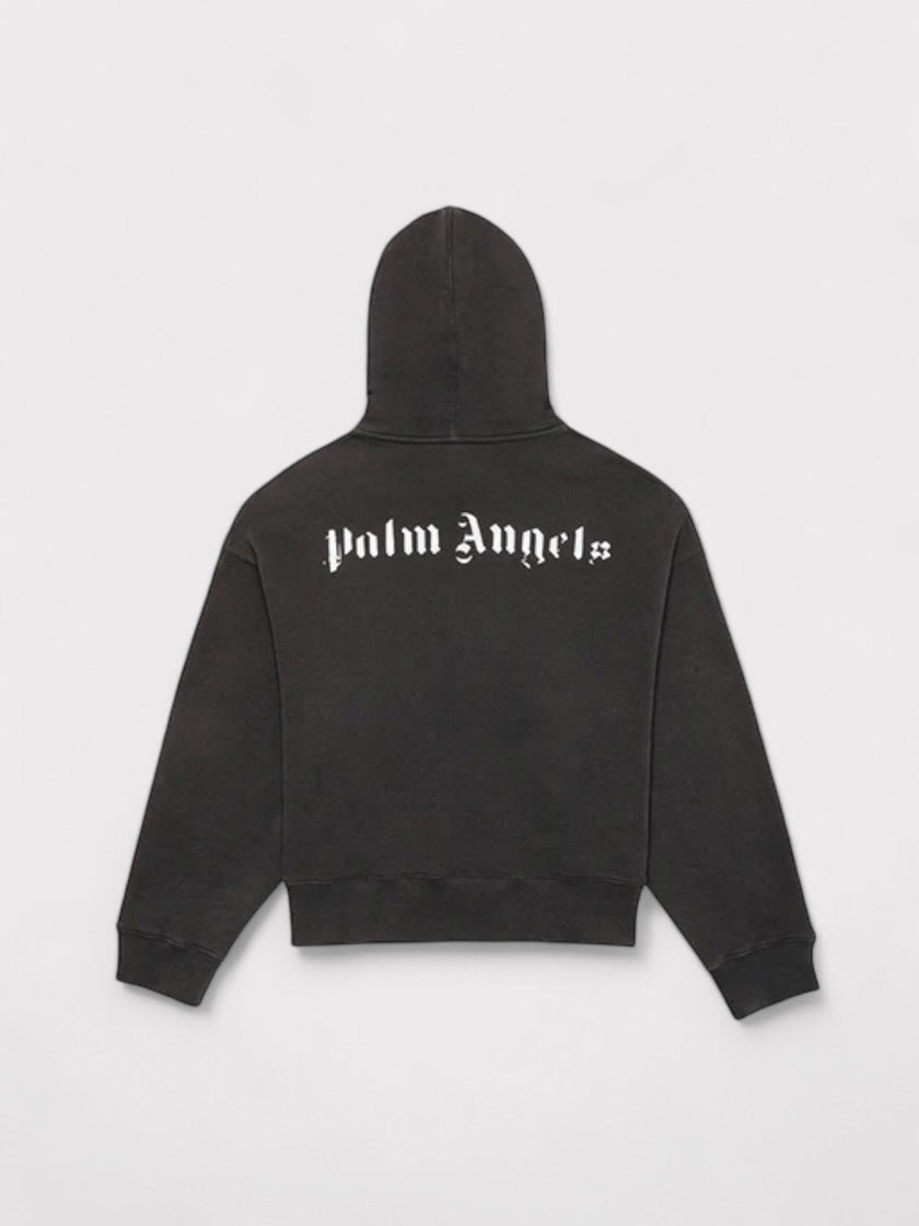 Palm Angels Cactus Hoody  Black Green