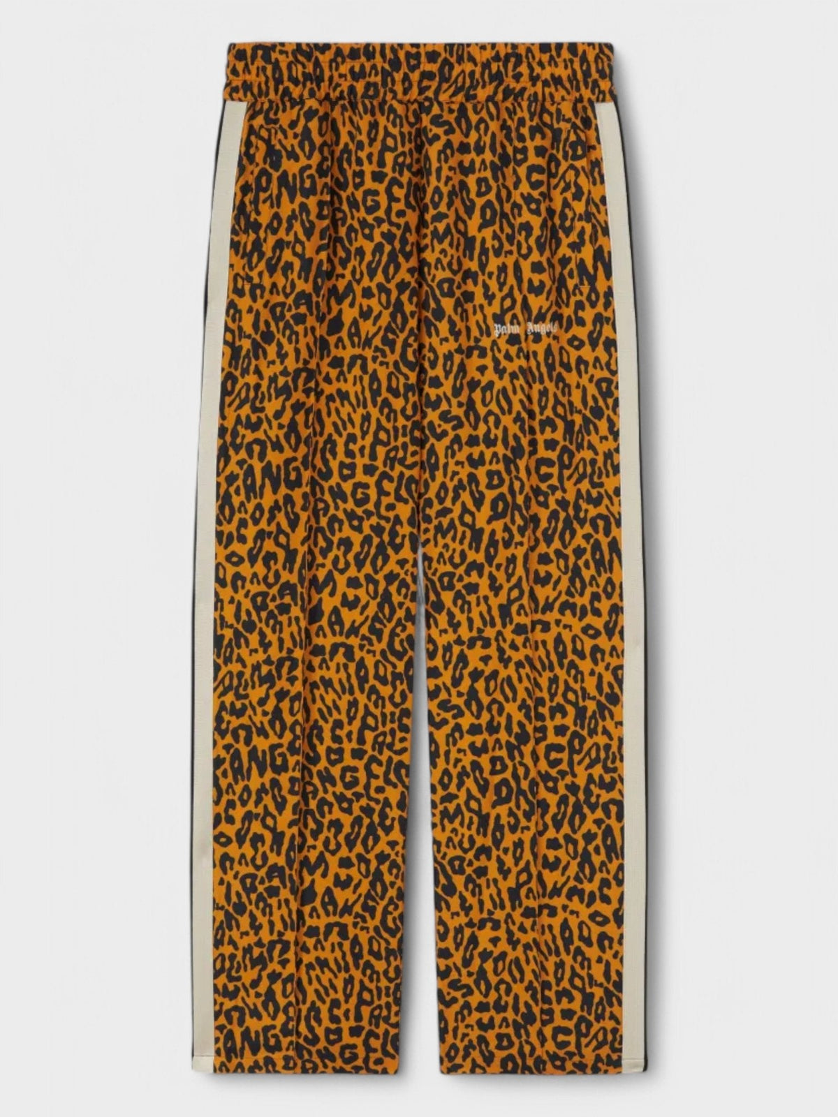 Palm Angels Cheetah Track Pants 'Orange/Black'
