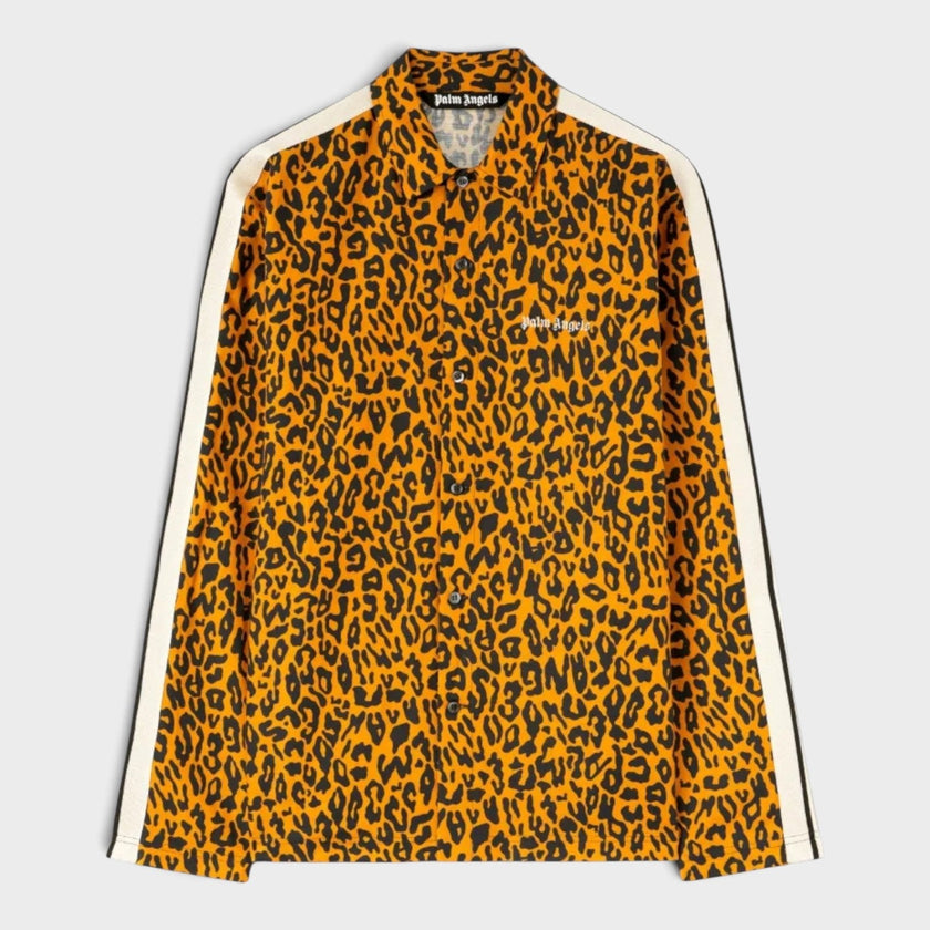 Cheetah Track Shirt Orange Black
