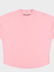 Palm Angels Classic Logo Long Sleeve Tee Almond Blossom