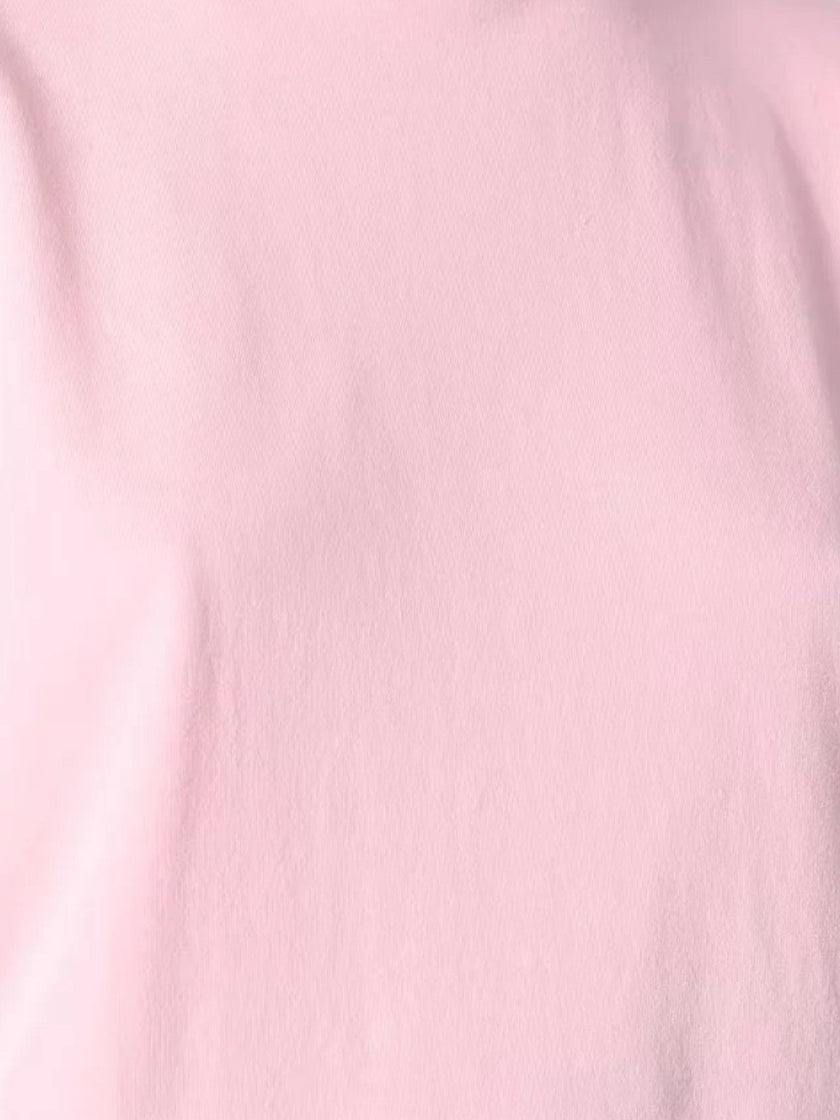 Palm Angels Classic Logo Long Sleeve Tee Almond Blossom