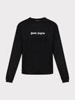 Palm Angels Classic Logo Slim Tee Long Sleeve Black