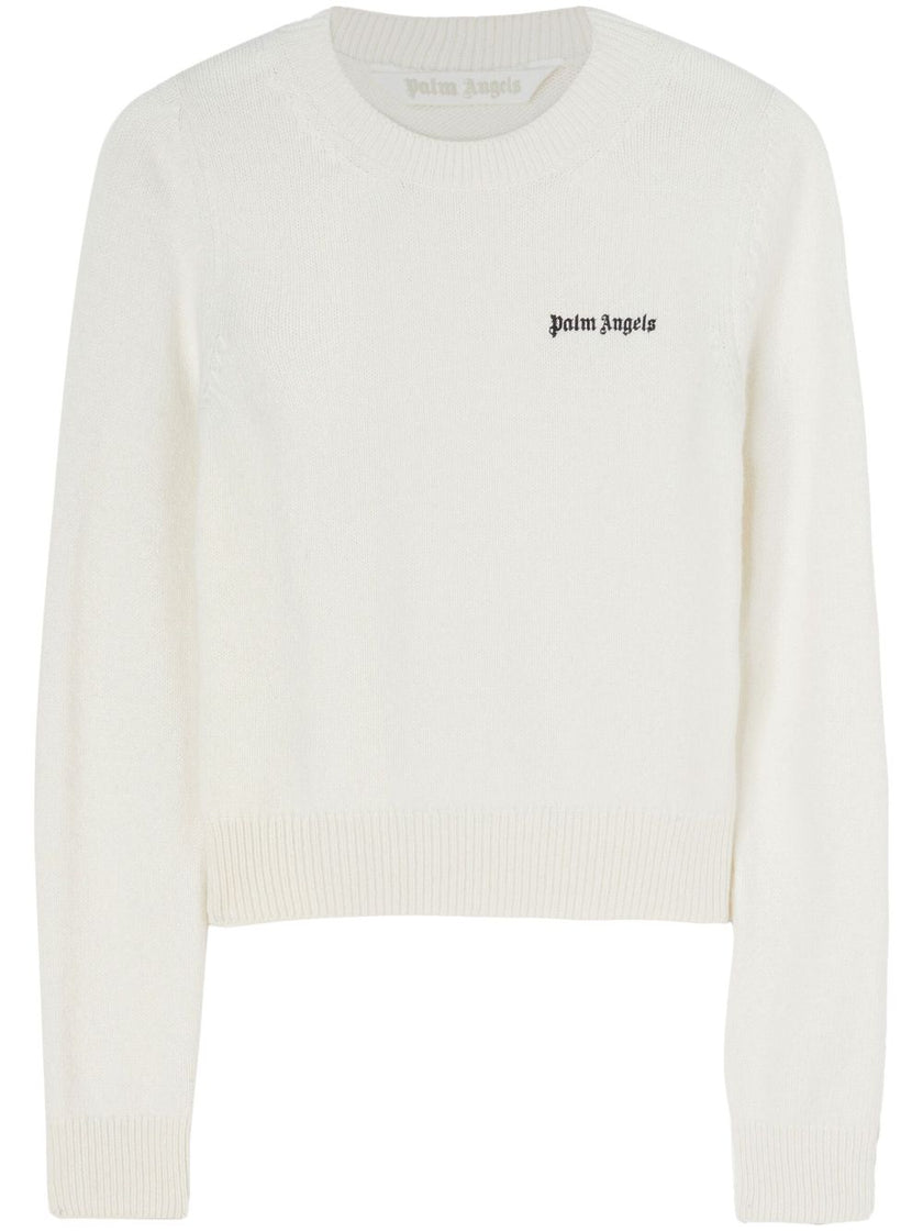 Classic Logo Sweater White
