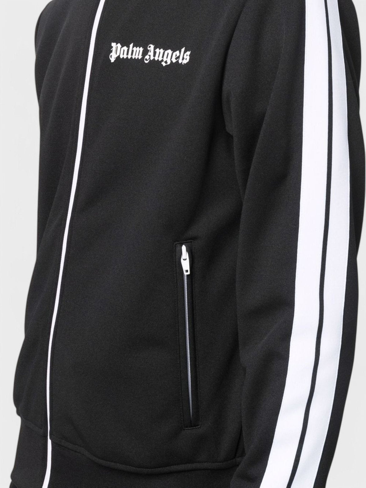 Classic Track Jacket Black White
