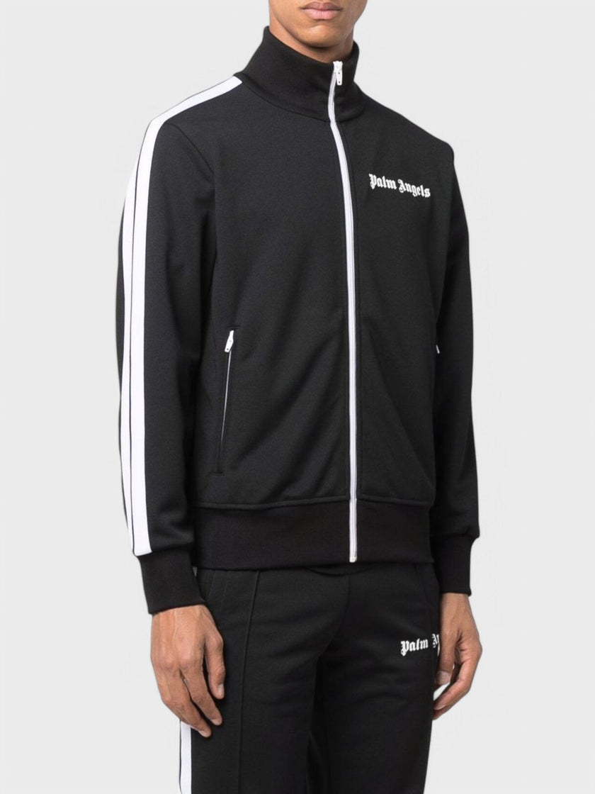 Classic Track Jacket Black White