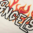 Palm Angels Garment Dye Palm Graffiti Flames Sweatshirt Off White/Black