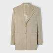 Knit Tape Blazer Beige