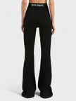 Palm Angels Logo Tape Flare Sweatpants Black
